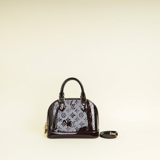 Louis Vuitton Amarante Monogram Vernis Alma BB Bag