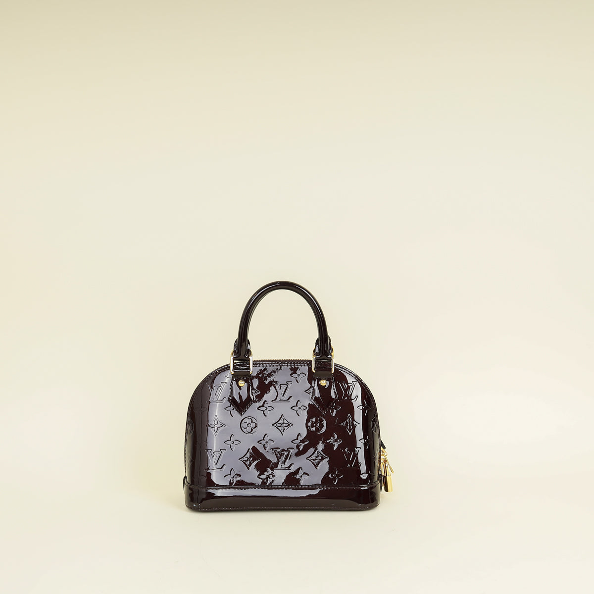 Louis Vuitton Amarante Monogram Vernis Alma BB Bag
