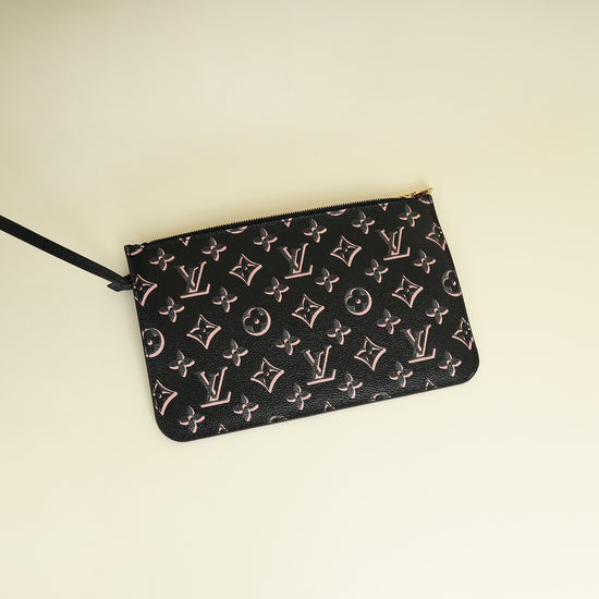 Louis Vuitton Bicolor Fall For You Monogram Black Neverfull MM Bag