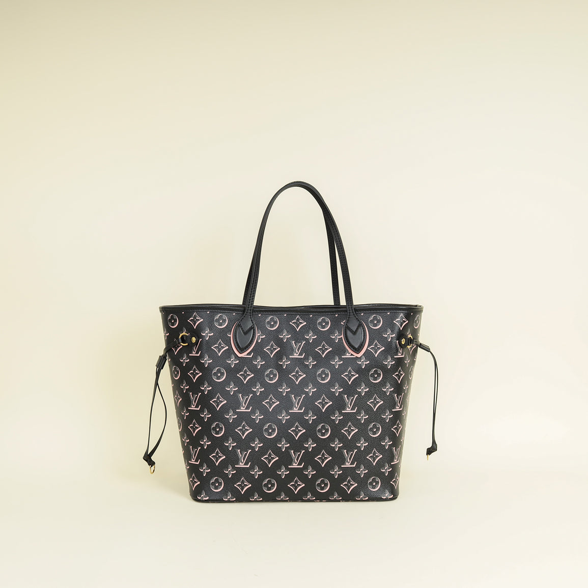 Louis Vuitton Bicolor Fall For You Monogram Black Neverfull MM Bag