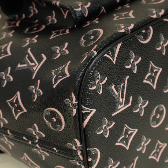 Louis Vuitton Bicolor Fall For You Monogram Black Neverfull MM Bag