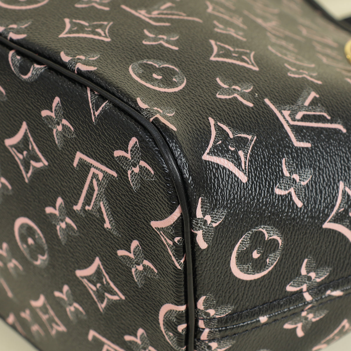 Louis Vuitton Bicolor Fall For You Monogram Black Neverfull MM Bag