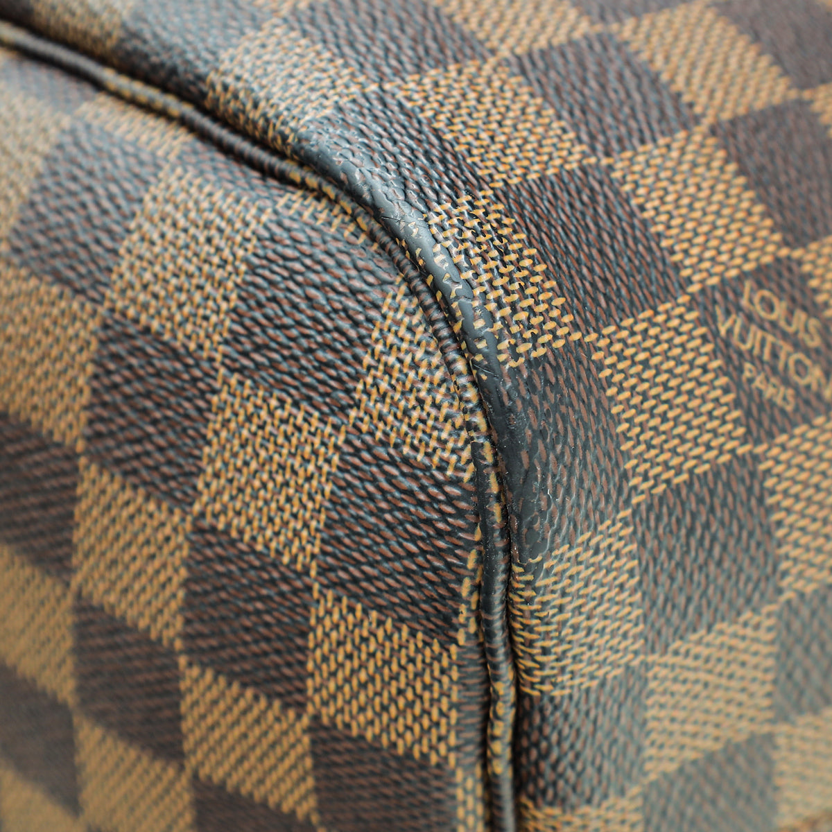 Louis Vuitton Damier Ebene Neverfull MM Bag