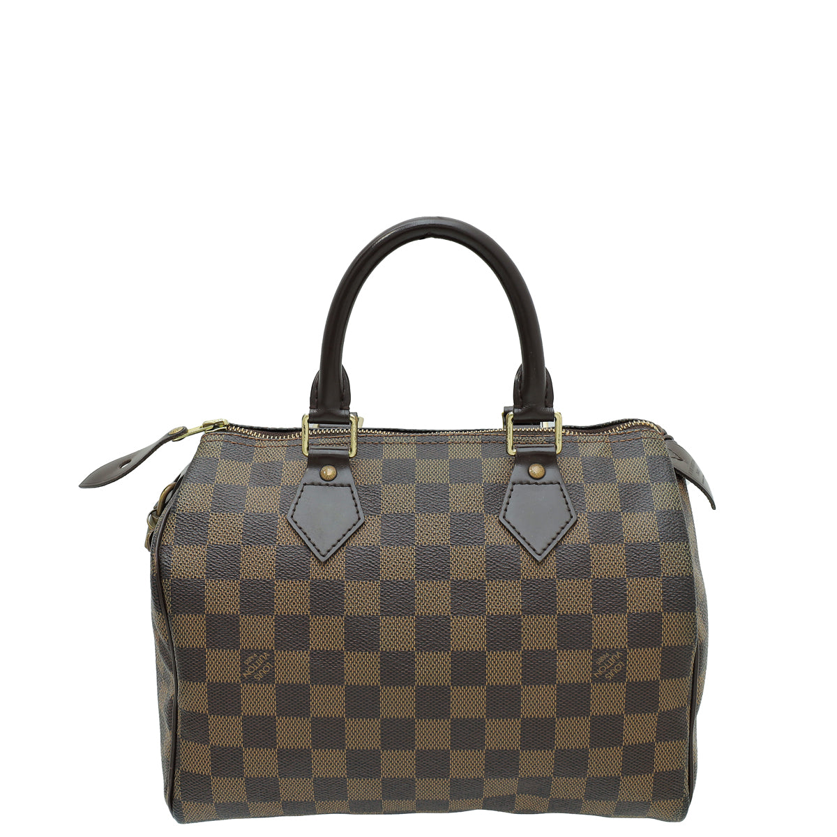 Louis Vuitton Damier Ebene Speedy 25 Bag-Louis Vuitton-THE CLOSET