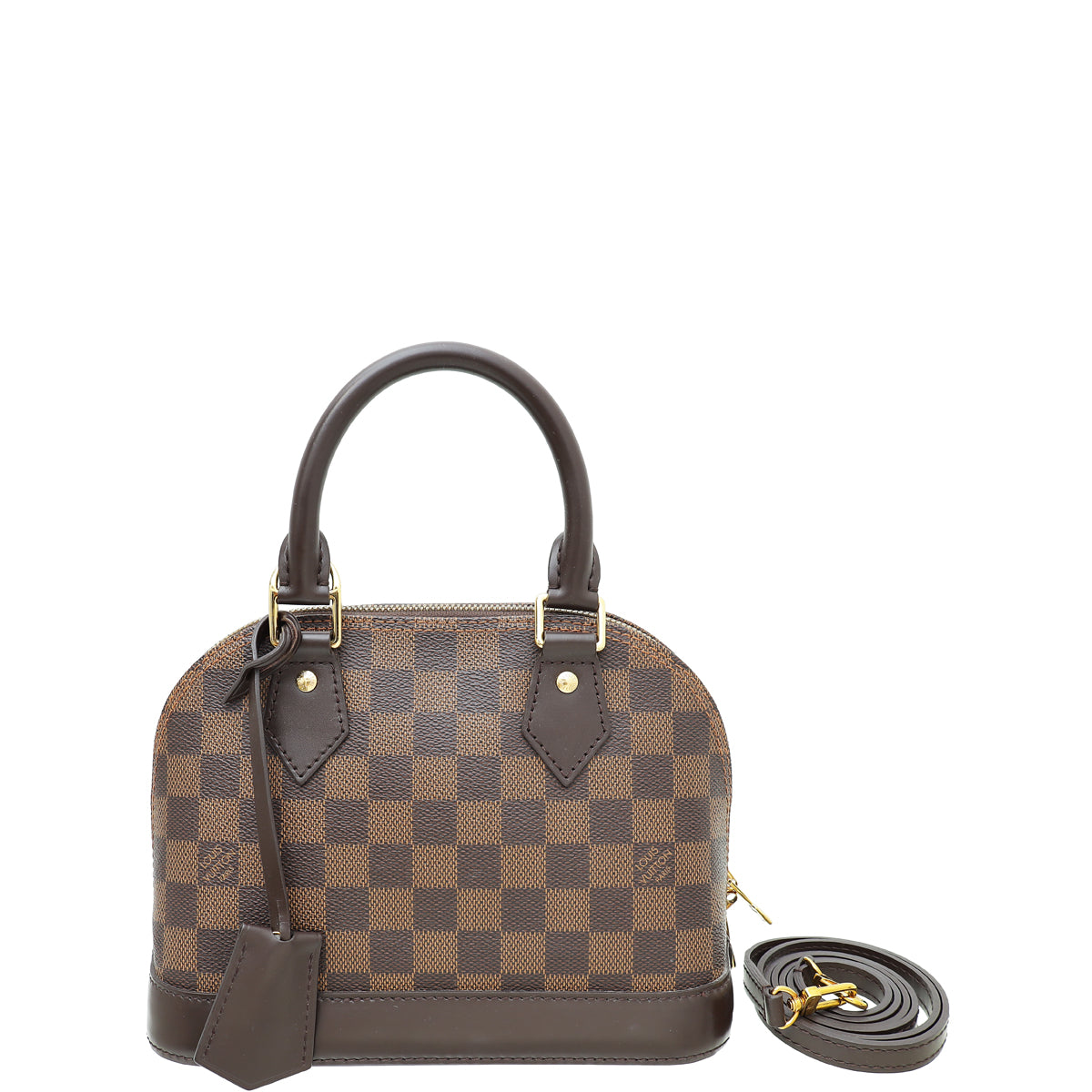 Louis Vuitton 18K Crystal Alma Bag Charm