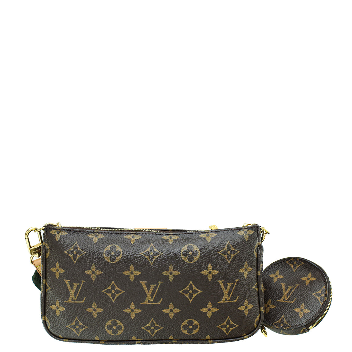 Louis Vuitton Monogram Khaki Multi Pochette Accessoires Bag
