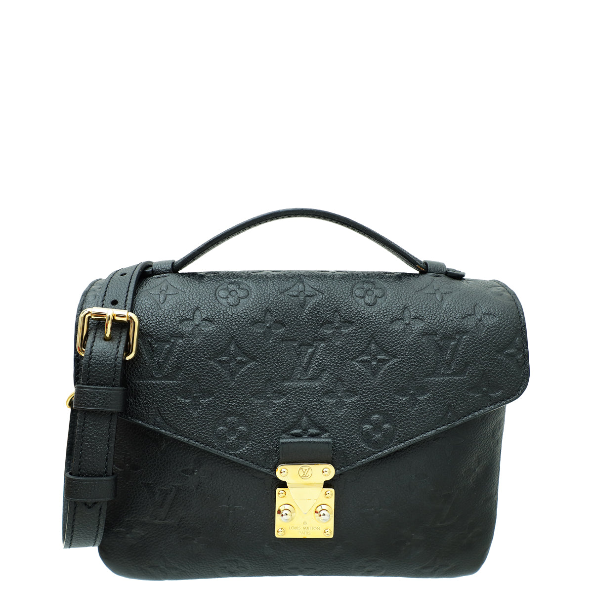 Louis Vuitton Black Monogram Empreinte Pochette Metis Bag-Louis Vuitton-THE CLOSET