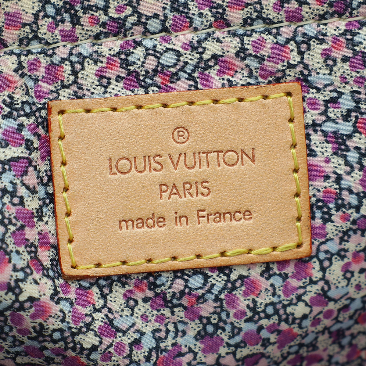 Louis Vuitton Bicolor Ltd. Ed. Monogram Denim Patchwork Speedy Bag (W/ M.A initials)