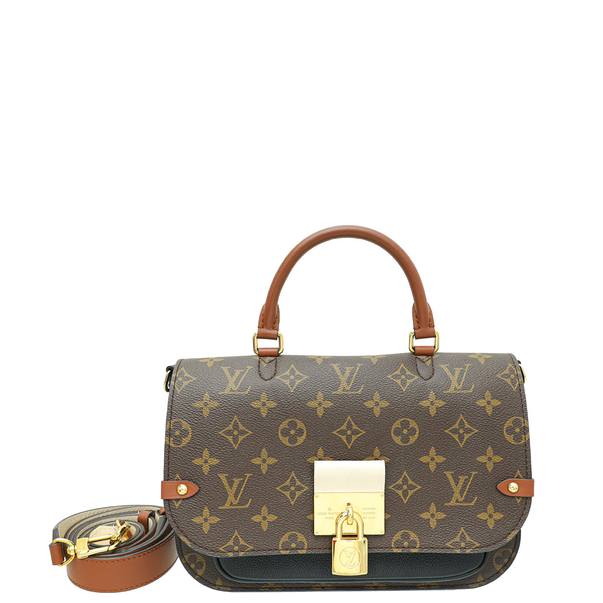 Louis Vuitton Monogram Black Vaugirard Bag-Louis Vuitton-THE CLOSET