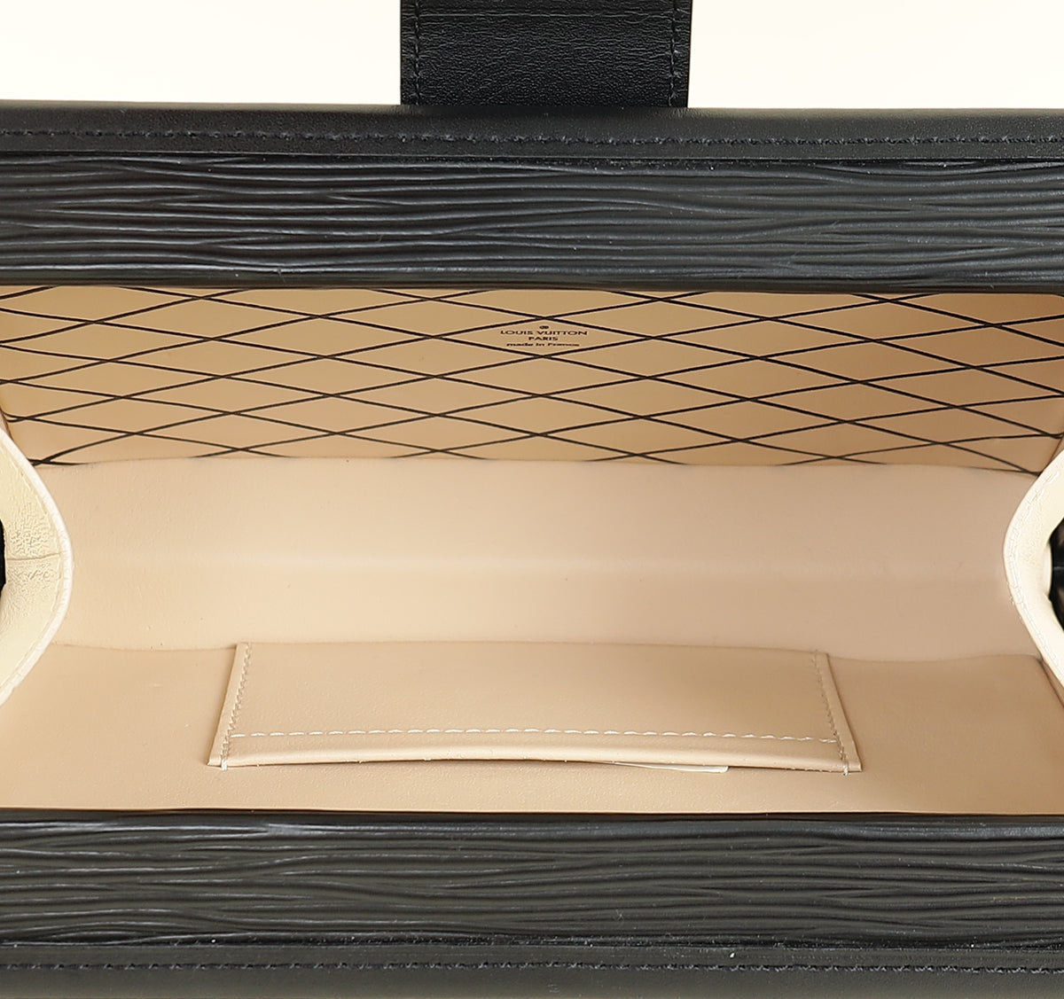 Louis Vuitton Black Petite Malle Bag