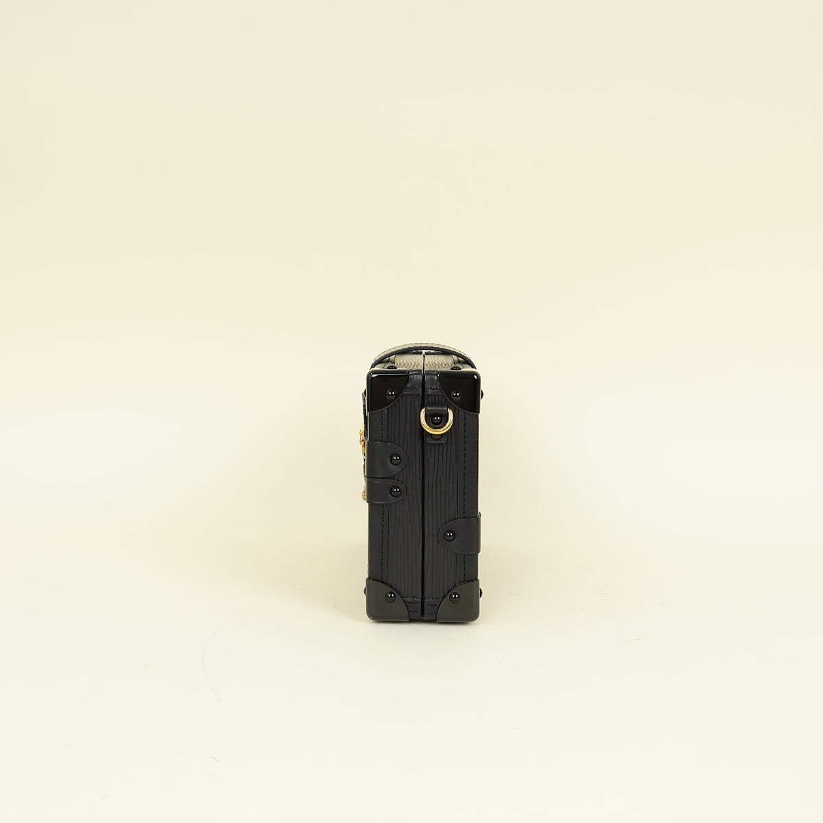 Louis Vuitton Black Petite Malle Bag