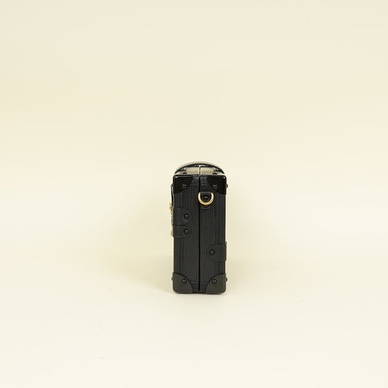 Louis Vuitton Black Petite Malle Bag