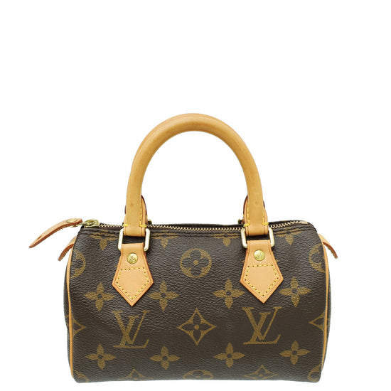 Louis Vuitton Brown Monogram Nano Speedy Bag