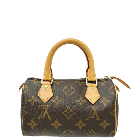 Louis Vuitton Brown Monogram Nano Speedy Bag