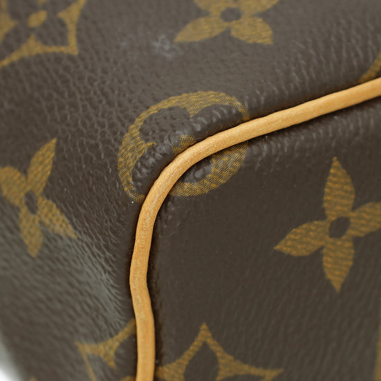 Louis Vuitton Brown Monogram Nano Speedy Bag