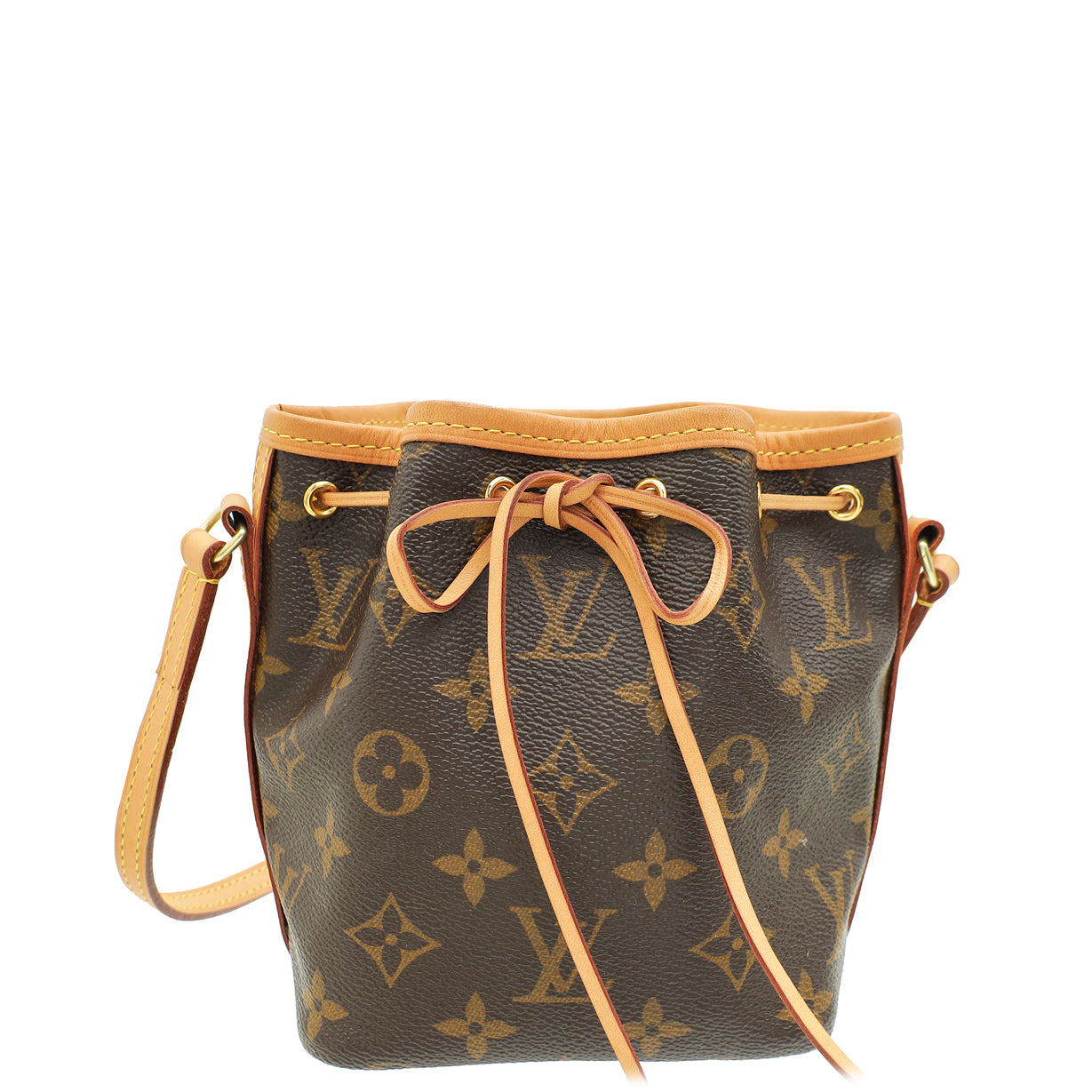 Louis Vuitton Brown Nano Noé Bag-Louis Vuitton-THE CLOSET