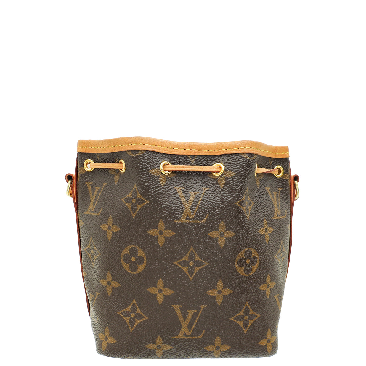 Louis Vuitton Brown Nano Noé Bag-Louis Vuitton-THE CLOSET