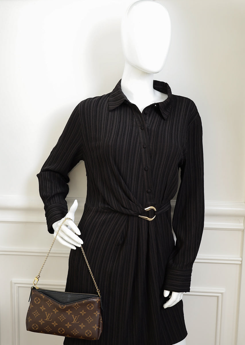 Louis Vuitton Bicolor Monogram Pallas Clutch Bag-Louis Vuitton-THE CLOSET