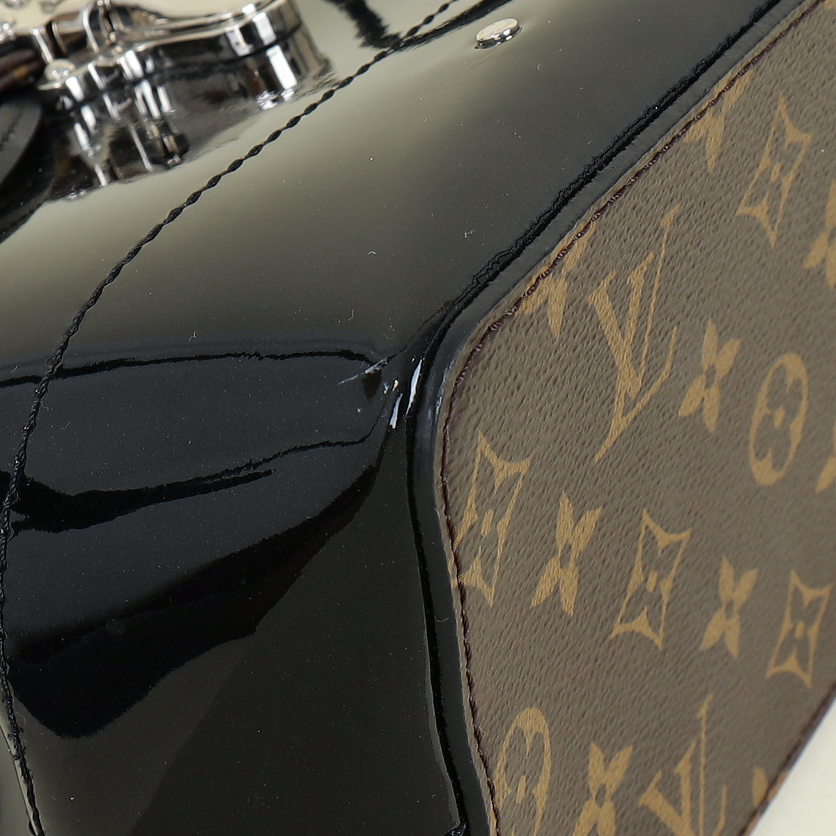 Louis Vuitton Monogram Vernis Bicolor Hot Springs Backpack Bag