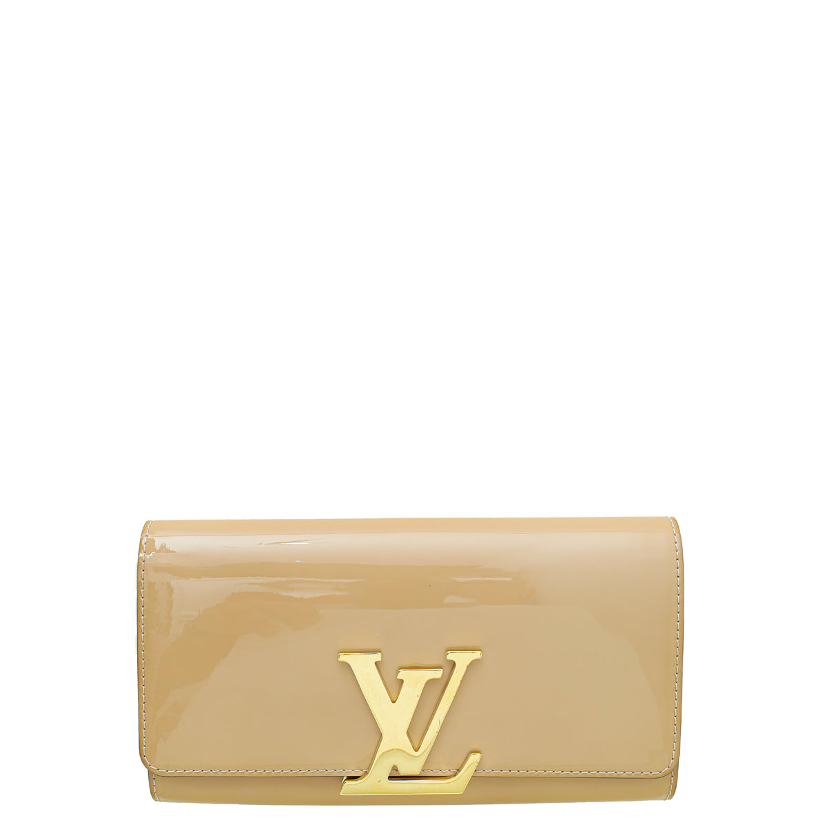 Louis Vuitton Beige Vanilla Vernis Sobe Clutch Louise 1013lv10