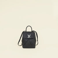 Louis Vuitton Black LockMe Backpack Bag