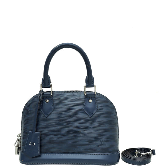 Alma BB Epi Leather Handbag Quartz