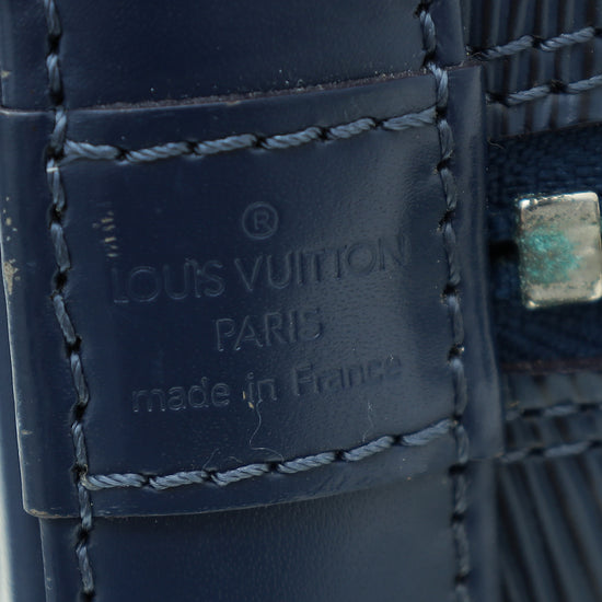 Louis Vuitton Saphir Alma BB Bag W/ SB Initial