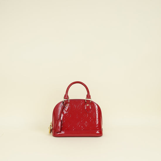 Louis Vuitton Indian Rose Monogram Vernis Alma BB Bag