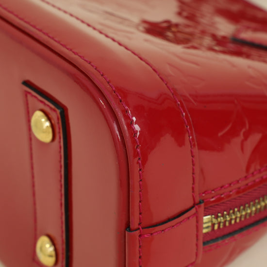 Louis Vuitton Indian Rose Monogram Vernis Alma BB Bag