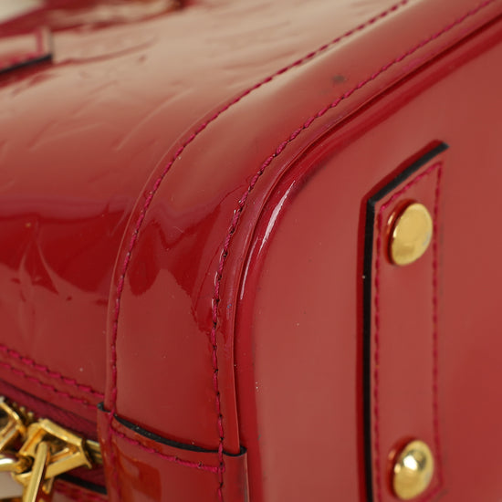 Louis Vuitton Indian Rose Monogram Vernis Alma BB Bag