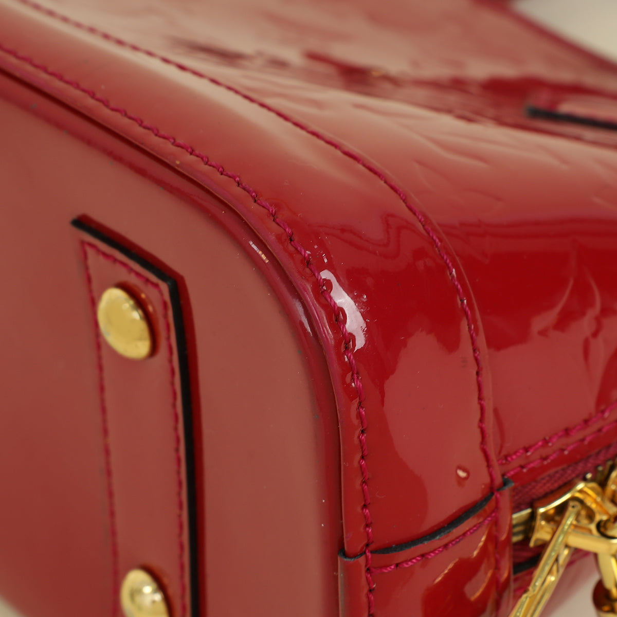 Louis Vuitton Indian Rose Monogram Vernis Alma BB Bag