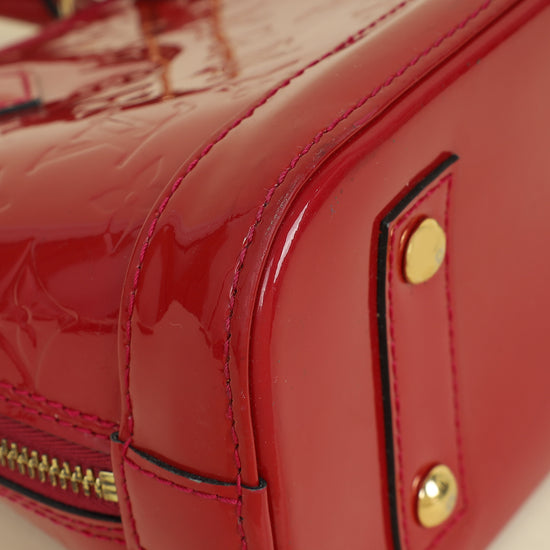 Louis Vuitton Indian Rose Monogram Vernis Alma BB Bag