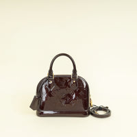 Louis Vuitton Amarante Monogram Vernis Alma BB Bag