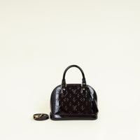 Louis Vuitton Amarante Monogram Vernis Alma BB Bag