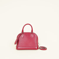 Louis Vuitton Red Alma BB Bag