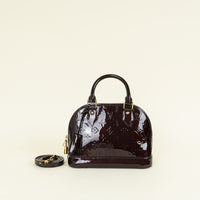 Louis Vuitton Amarante Monogram Vernis Alma BB Bag