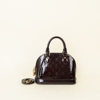 Louis Vuitton Amarante Monogram Vernis Alma BB Bag