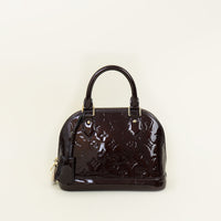Louis Vuitton Amarante Monogram Vernis Alma BB Bag