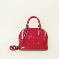 Louis Vuitton Indian Rose Monogram Vernis Alma BB Bag