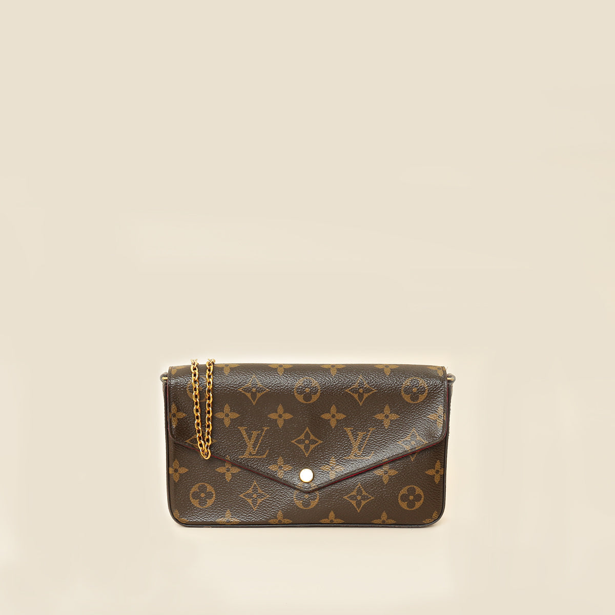 Louis Vuitton Monogram Fuchsia Felicie Pochette Bag-Louis Vuitton-THE CLOSET