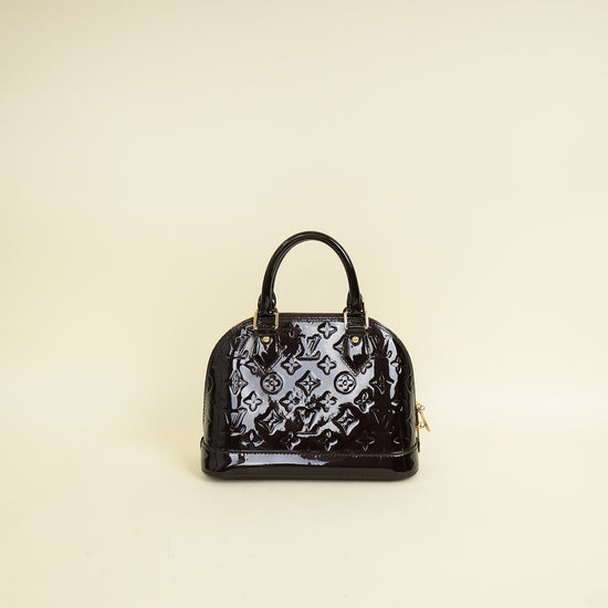 Louis Vuitton Amarante Monogram Vernis Alma BB Bag