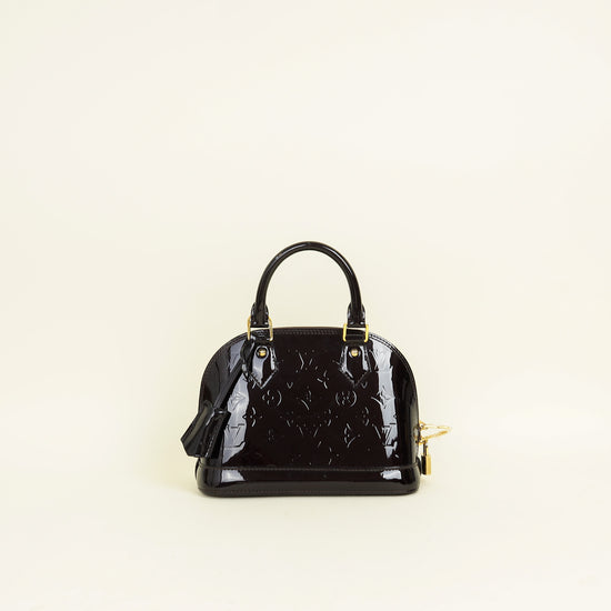 Louis Vuitton Amarante Monogram Vernis Alma BB Bag