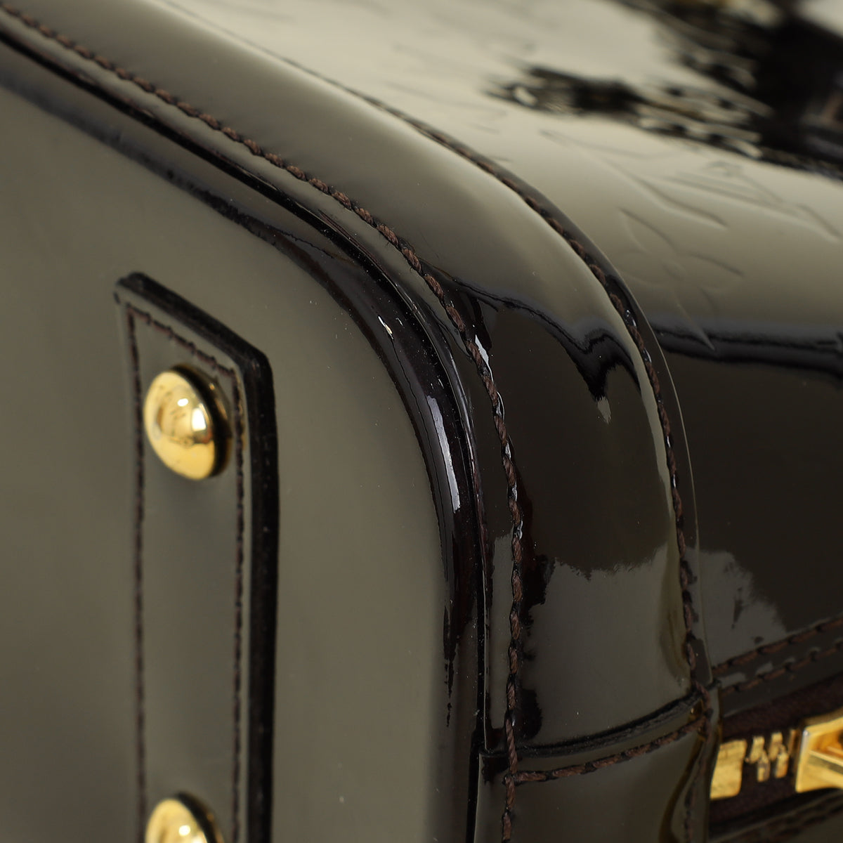 Louis Vuitton Amarante Monogram Vernis Alma BB Bag