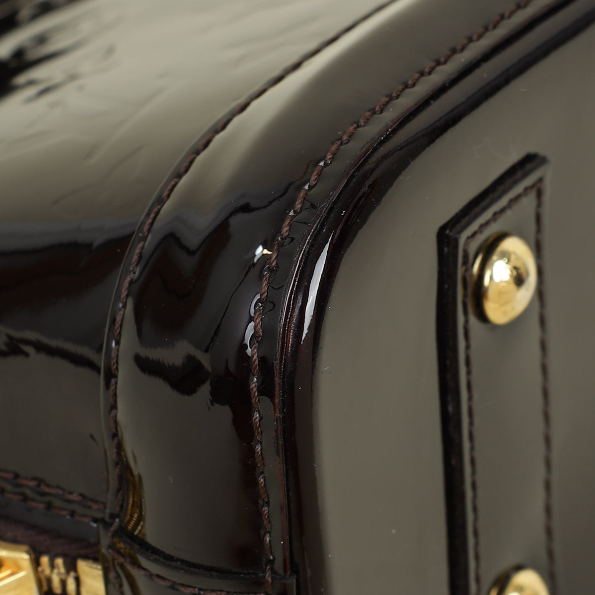 Louis Vuitton Amarante Monogram Vernis Alma BB Bag