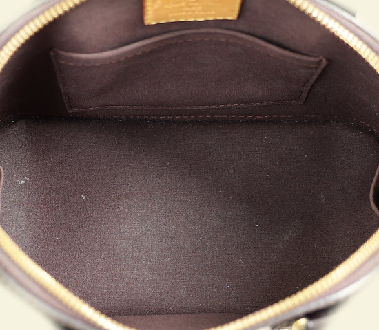 Louis Vuitton Amarante Monogram Vernis Alma BB Bag