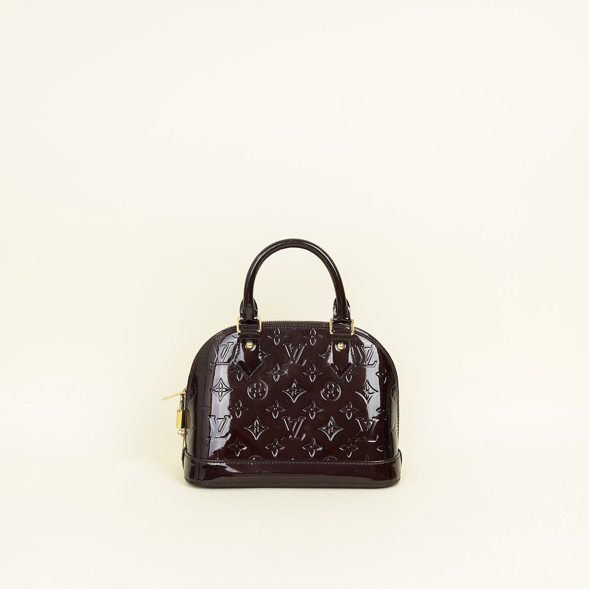 Louis Vuitton Amarante Monogram Vernis Alma BB Bag