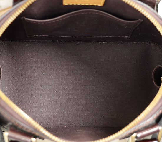 Louis Vuitton Amarante Monogram Vernis Alma BB Bag