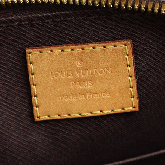 Louis Vuitton Amarante Monogram Vernis Alma BB Bag