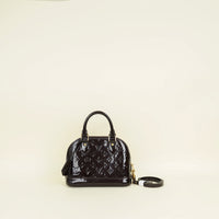 Louis Vuitton Amarante Monogram Vernis Alma BB Bag