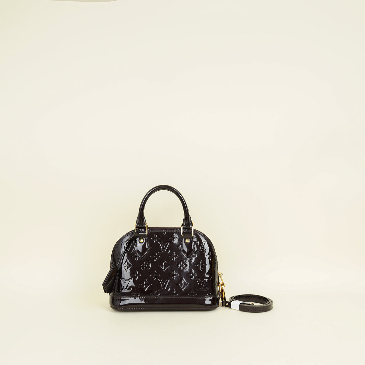 Louis Vuitton Amarante Monogram Vernis Alma BB Bag